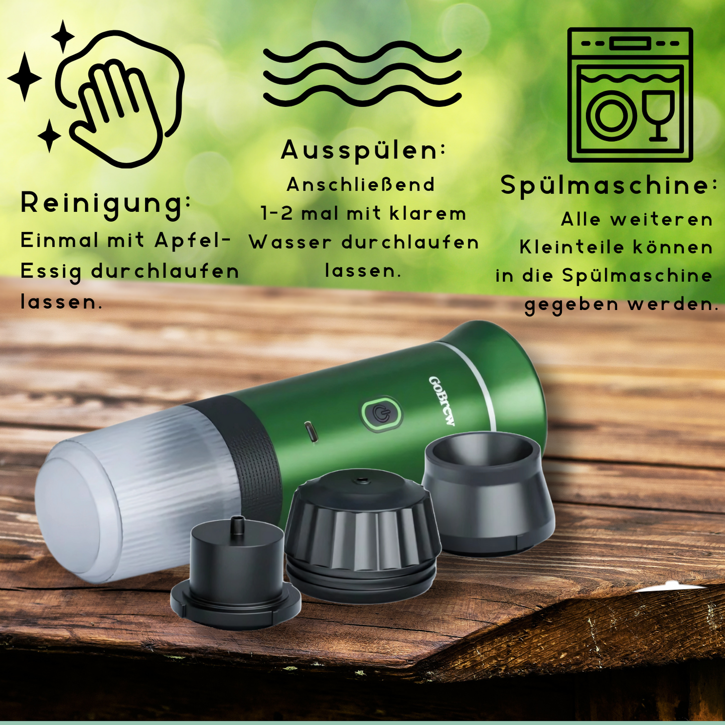 GoBrew™ - Das Original - Die Tragbare Kaffeemaschine