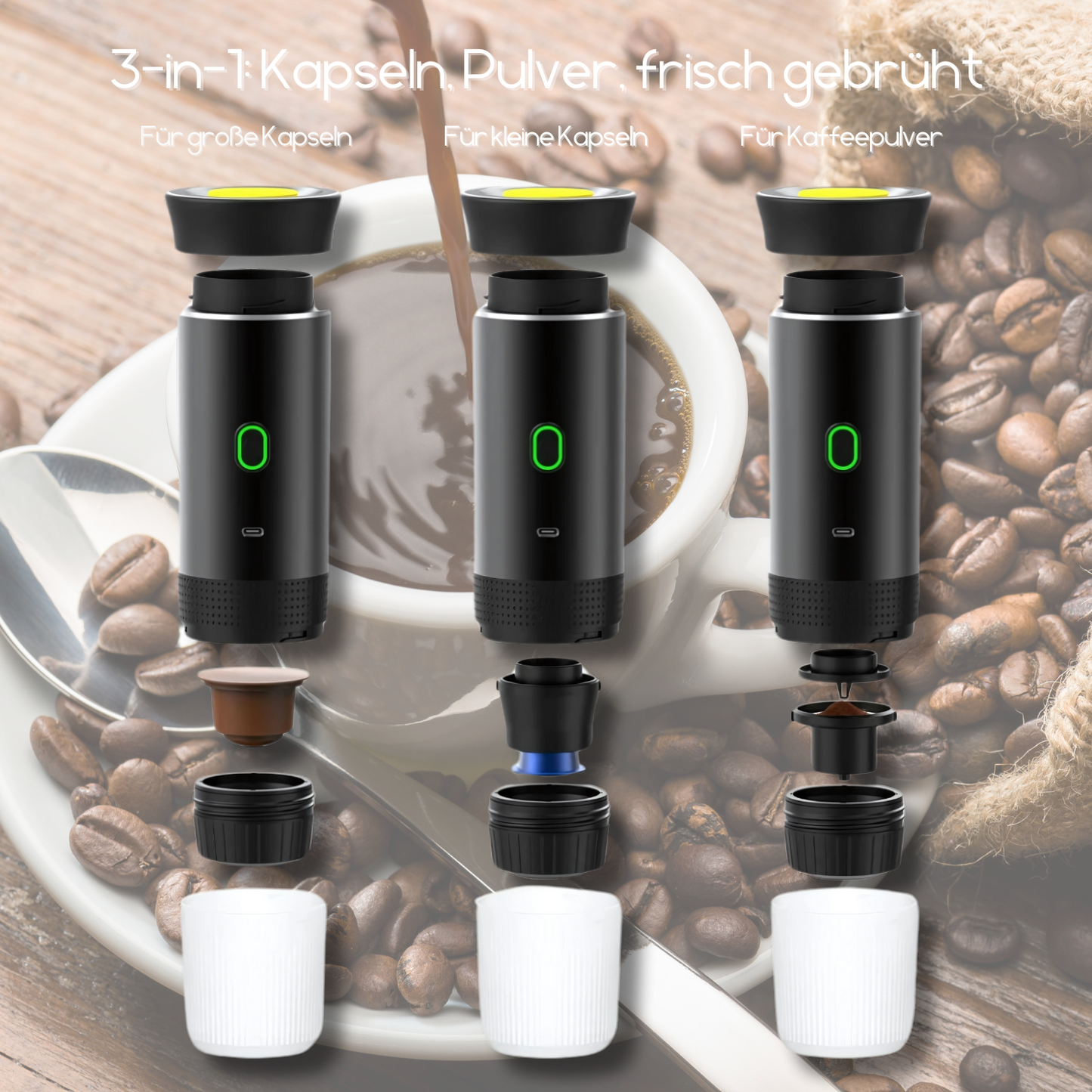 GoBrew™ - Das Original - Die Tragbare Kaffeemaschine