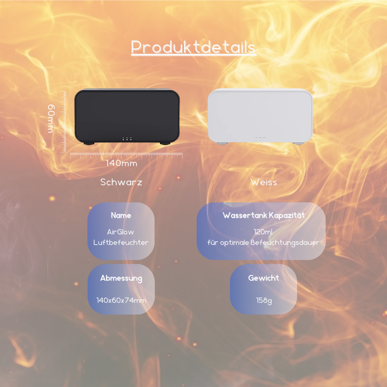 AirGlow - Luftbefeuchter