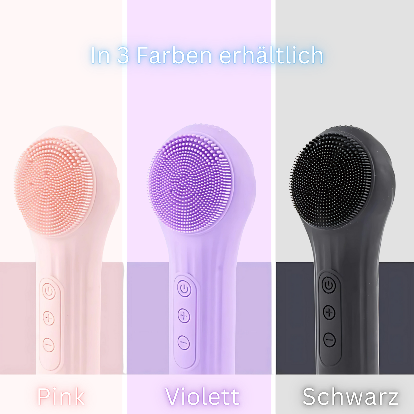 GlowVibe™ - Die elektrische Gesichtsbürste aus Silikon