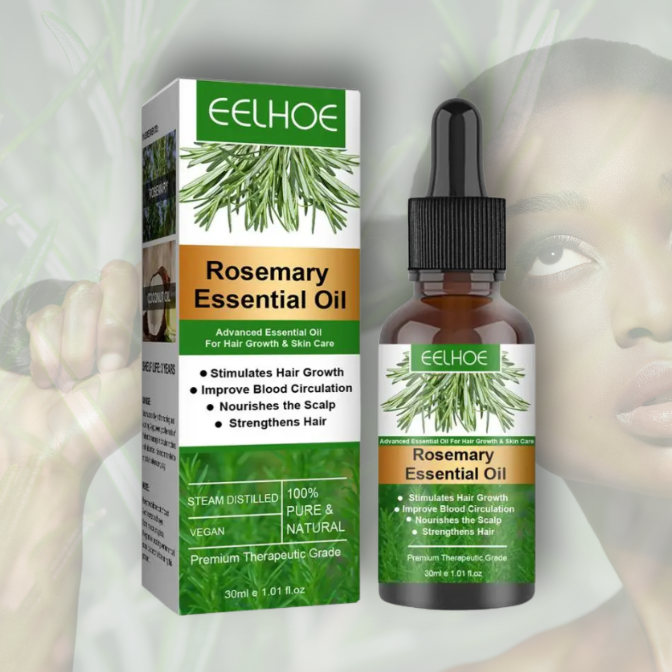 Rosmarin-Wachstumsöl